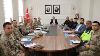 Kurtalan ilçesinde huzur ve güvenlik masaya yatırıldı