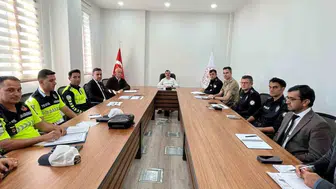 Dicle ilçesinde okulların güvenliği için kapsamlı önlemler masaya yatırıldı