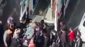 Elazığ'da kamyonun çarptığı yaya ağır yaralandı