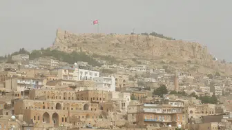 Mardin toz bulutu altında kaldı