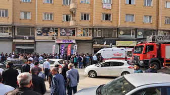 Kızıltepe'de asansör kazası iki işçiyi hastanelik etti
