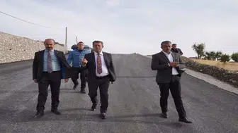 Şırnak Tümen Afet Konutları bölgesine yeni ulaşım yolu açıldı