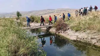 Muşlu doğaseverler tarihi Mercimekkale Höyüğü için yola çıktı