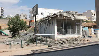 Cizre'de inşaat göçüğü sonucu beş işçi yaralandı