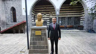 MHP Diyarbakır İl Başkanı Özcoşkun Ziya Gökalp'i andı