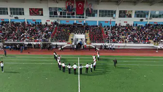 Tunceli 29 Ekim Cumhuriyet Bayramı coşkusunu stadyumda doyasıya yaşadı
