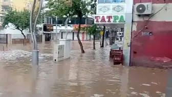 Silvan ilçesinde sağanak ve dolu hayatı olumsuz etkiledi