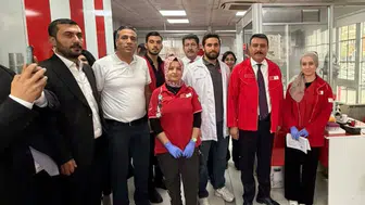 MHP Diyarbakır teşkilatı Cumhuriyet Bayramı için kan bağışında bulundu