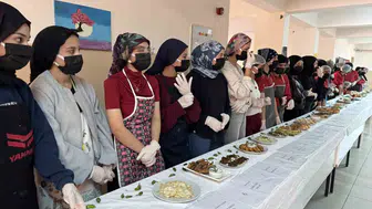 Tescilli Çermik biberiyle hazırlanan 41 farklı lezzet yarıştı