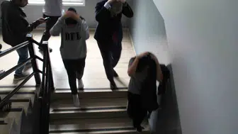 Bingöl genelinde 364 okulda eş zamanlı deprem tatbikatı düzenlendi