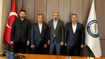 Sağlık-Sen Şırnak heyeti Ankara'da sağlık çalışanlarının sorunlarını genel merkeze taşıdı