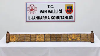 Van'da tarihi eser operasyonu