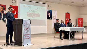 Elazığlı öğrenciler şehit babası ve gazilerle bir araya geldi
