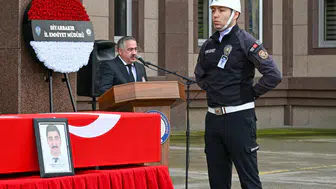 Diyarbakır'da görevli polis memuru Abdülkadir Bulut son yolculuğuna uğurlandı