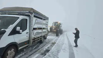 Muş yüksek kesimlerinde kış mevsiminin ilk kar yağışı gerçekleşti