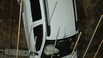 Siirt Pervari yolunda menfez kazası iki kişi yaralandı