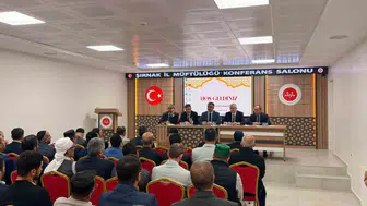 Şırnaklı din görevlileri saha buluşmaları kapsamında bir araya geldi