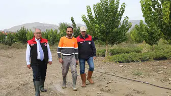 Elazığ'da selin vurduğu tarım işletmelerinde hasar tespit çalışmaları tamamlandı