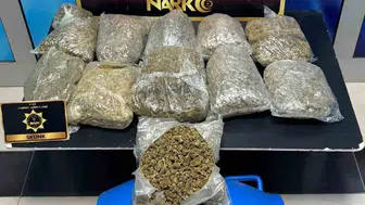 Siirt'te narkotik operasyonu: 5 kilo 700 gram skunk ele geçirildi