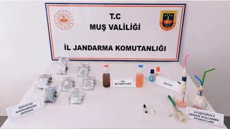 Muş merkezli uyuşturucu operasyonunda bir kişi cezaevine gönderildi