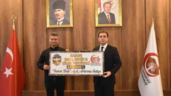 Sason balı için ödenen 400 bin liralık rekor ücret üreticiye ulaştı