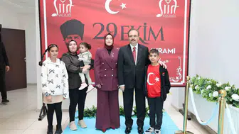Siirt 29 Ekim Cumhuriyet Bayramı coşkusunu törenlerle kutladı