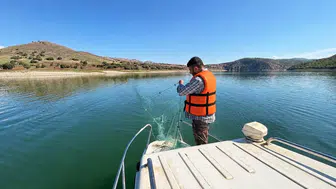 Elazığ'da baraj göllerindeki istilacı balık türleri mercek altına alındı