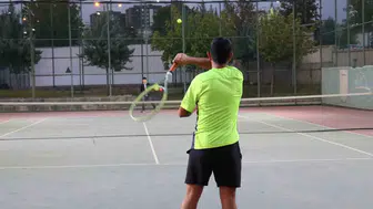 Şanlıurfa'da Cumhuriyet Bayramı coşkusu tenis kortlarına taşındı