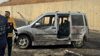 Cizre yolunda kamyonet takla attı: 6 kişi yaralandı