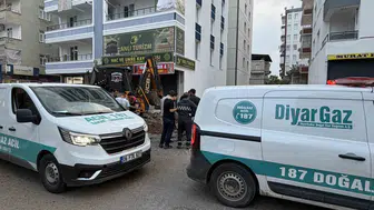 Diyarbakır Kayapınar'da iş makinesi doğal gaz borusuna zarar verdi