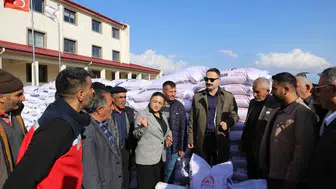Doğubayazıtlı çiftçilere yüzde 70 hibeli 20 ton buğday tohumu desteği
