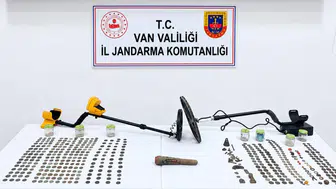 Çaldıran kırsalında Roma dönemine ait yüzlerce tarihi sikke bulundu