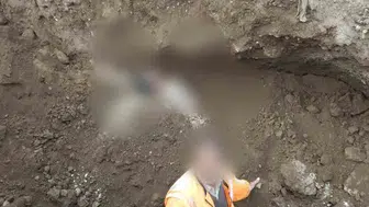 Van Saray'da inşaat çalışması sırasında göçük altında kalan işçi yaşamını yitirdi