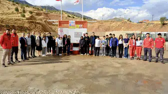 İstanbul'dan Şırnak'a uzanan eğitim yolculuğu petrol sahasında son buldu