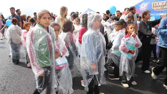 Şanlıurfa TEKNOFEST alanında yağmura rağmen büyük coşku sürüyor