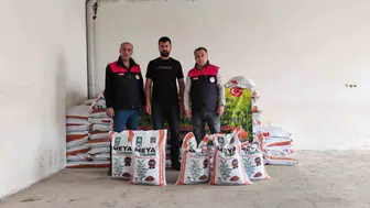 Palu ilçesinde çiftçilere yüzde 70 hibeli kırmızı mercimek tohumu desteği