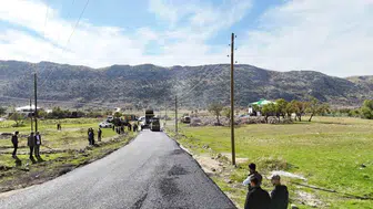 Hani ile Elazığ arasındaki bağlantı yolu sıcak asfaltla yenilendi