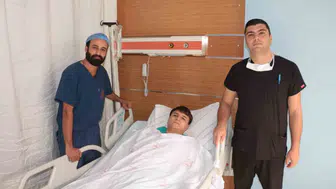 Cizre'de üç yıllık kasık ağrısı kapalı ameliyatla son buldu