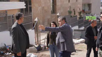 Şırnak Belediye Başkanı Mehmet Yarka saha çalışmalarını bizzat denetledi