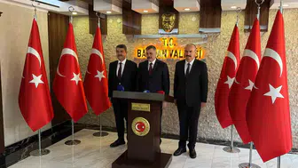 İçişleri Bakanı Mustafa Çiftçi Batman temaslarına valilik ziyaretiyle başladı