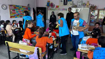 Çüngüşlü öğrenciler Dünya Gıda Gününde sağlıklı beslenme ile buluştu