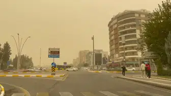 Şanlıurfa toz bulutuna teslim oldu