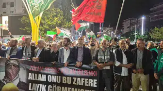 Batman sokakları Gazze için tek yürek oldu