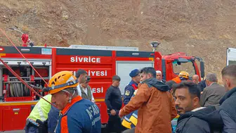 Elazığ yolunda hayvan taşıyan tır devrildi