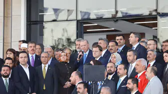 Cumhurbaşkanı Erdoğan Şanlıurfa'da yeni il başkanlığı binasını hizmete açtı