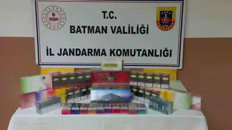 Batman'da jandarmadan kaçakçılık operasyonu