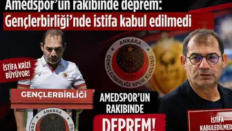 Amedspor'un rakibinde deprem: Gençlerbirliği'nde istifa kabul edilmedi