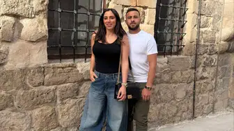 Amedsporlu Dia Saba'nın Mardin keyfi: Ailesiyle tarihi yerleri gezdi