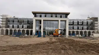 Depremde yıkılan bina yeniden doğdu: Dicle Üniversitesi rektörlük binasında sona doğru