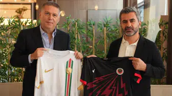 Gençlerbirliği ve Amedspor'un başkanları dostluk kahvaltısında bir araya geldi